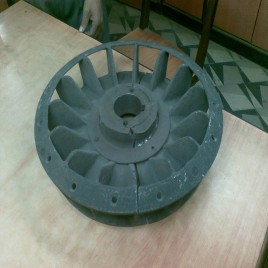 Cast Iron Motor Cooling Fan 18 Blade