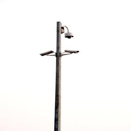 3 Meter Round CCTV Mounting Pole