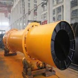 MS SS Mineral Slag Rotary Drum Dryer Machine