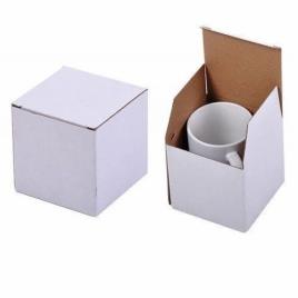 White Matte Finish Mug Box