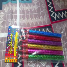 Pillar Gel Wax Sparkle Candles