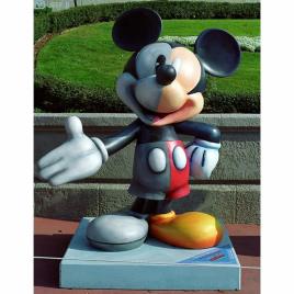Multicolor FRP Cartoon Statue, Exterior Decor