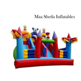 PVC Fun Fair Inflatable Slide, Ages 03-15