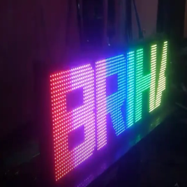 Rectangular LED Scrolling Display, 96 X 16 cm