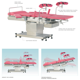 Remote Controlled Obstetric Examination Table