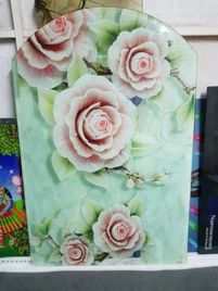 Multiplayer Matte UV Digital Print Glass Decoration