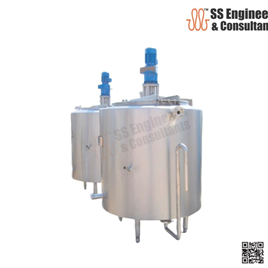 Industrial Vat Heating Cooling Tanks