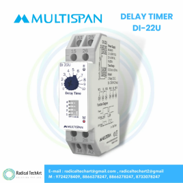 Multispan DI-22U Analog Delay Timer, 22A