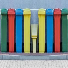 Industrial Chemical Dustbin, 50L Capacity