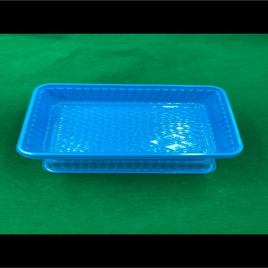 Blue PVC Mushroom Tray