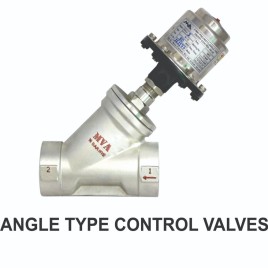 MVA Medium Pressure Pneumatic Angle Control Valve