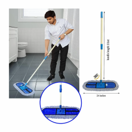 NACS Blue Dry Mop Commercial