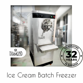 High Capacity Batch Ice Cream Freezer