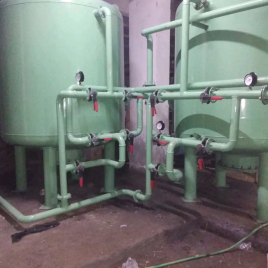 Mild Steel ETP STP Tank Fabrication