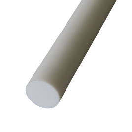 Natural PTFE Teflon Round Rod