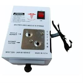 Needle Burner Syringe Cutter Device