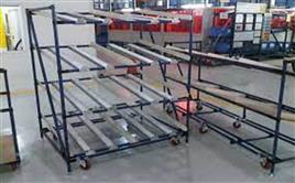 Mild Steel FIFO Rack, Powder Coated