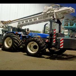 New Holland 7500 TURBO SUPER Mounted Rig Drill