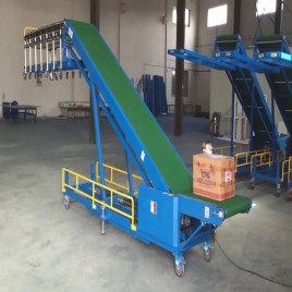 Mild Steel Truck Loading Conveyor Machine