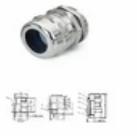 Nickel Plated Brass IP68 Gland