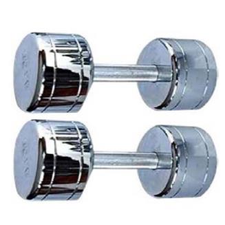 Nickel Rubber Dumbbells