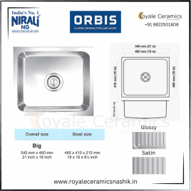 Nirali Orbis Big Kitchen Sink Single