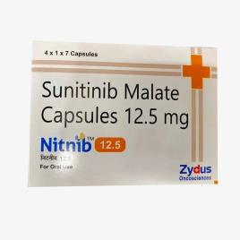 Nitnib Sunitinib Malate Capsules 12.5/25/50mg