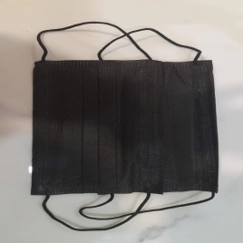 3 Ply Black Disposable Face Mask