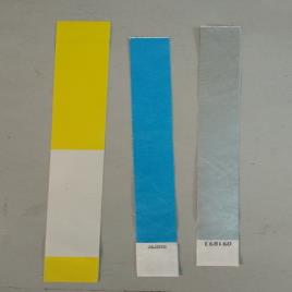 Non-Tearable Plain Wristbands (18/24mm)