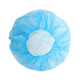 Non-Woven Blue Crimped Cap