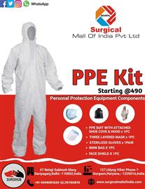 Non Woven 8 Item Disposable PPE Kit