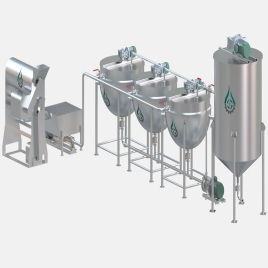 Nutritional Drink Production Plant, 1000L Capacity