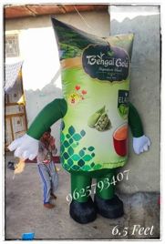 Nylon Multicolor Air Inflatables Characters