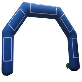 Nylon Parashoot Blue Arch Machine