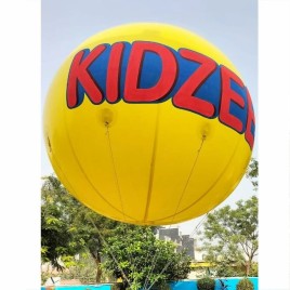 Nylon Printed Yellow Sky Inflatable Balloon