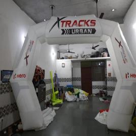 Nylon White Advertising Arch Gate Machine