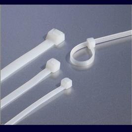 Nylon Natural/White UV Cable Tie, Packet Packaging