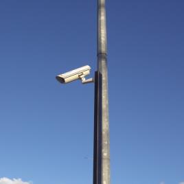 Octagonal CCTV Camera Mounting Pole