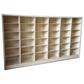 Off White Steel Shoe Display Racks