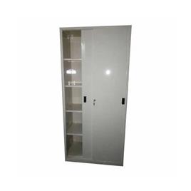 Office Sliding Storage Cupboard, 5 Shelves