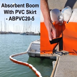 Marine Oil Absorbent Boom With PVC Skirt