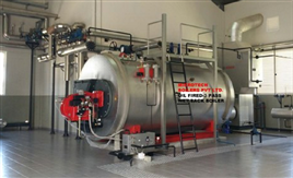 3.5 TPH Oil Fired Industrial Steam Boiler, IBR