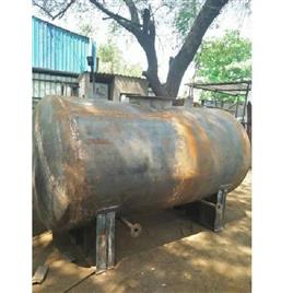 Cylindrical Mild Steel Oil Storage