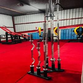 Silver Stainless Olympic Rods