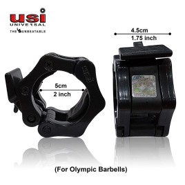 Iron Olympic Barbell Lock