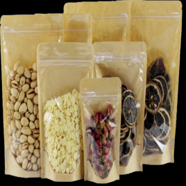 Kraft Paper Dry Fruits Packing Bag