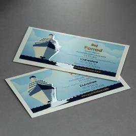 One Sided Thermal Exhibition Card