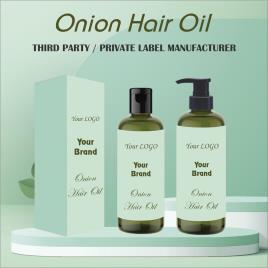 Herbal Onion Hair Growth Oil Manufacturing