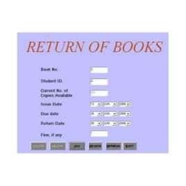 Online Library Management Machine, Windows