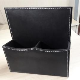 Leather Android TV Remote Caddy